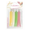 Service Clients Dédié 4 Stylos Chocolat Blanc Rose Vert Jaune 25g Scrapcooking 7