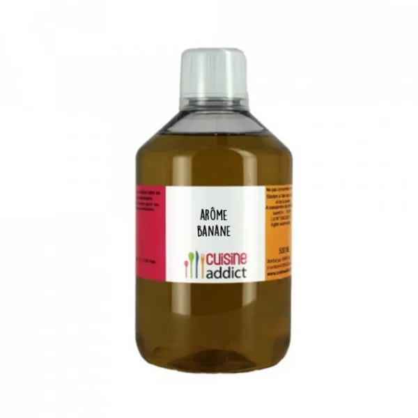 Arôme Alimentaire Banane 500 Ml Cuisineaddict Authenticité garantie 1