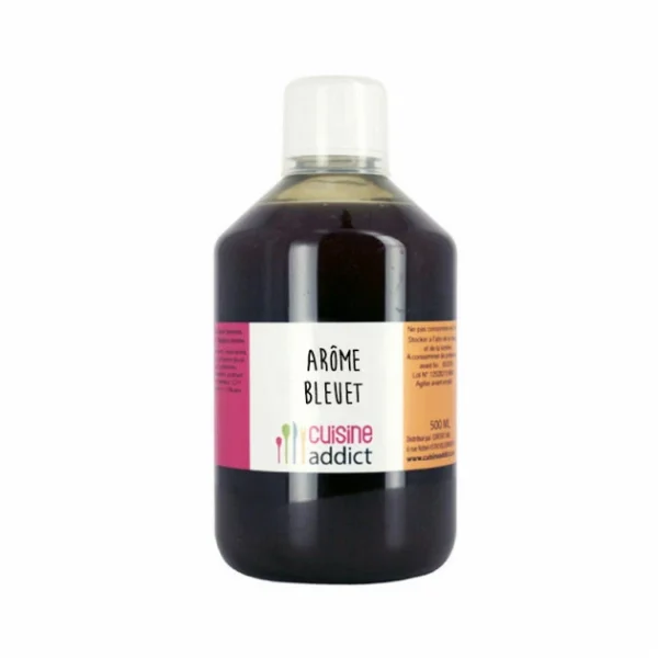 boutique en ligne france Arôme Alimentaire Naturel Bleuet 500ml Cuisineaddict 1