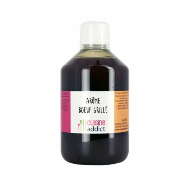 Arôme Alimentaire Boeuf Grillé 500ml Cuisineaddict Nouvelle Collection 1