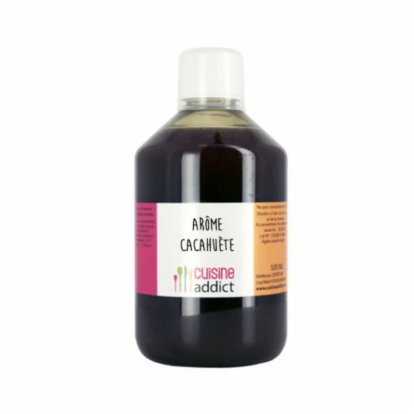 achetez Arôme Alimentaire Cacahuète 500ml Cuisineaddict 1