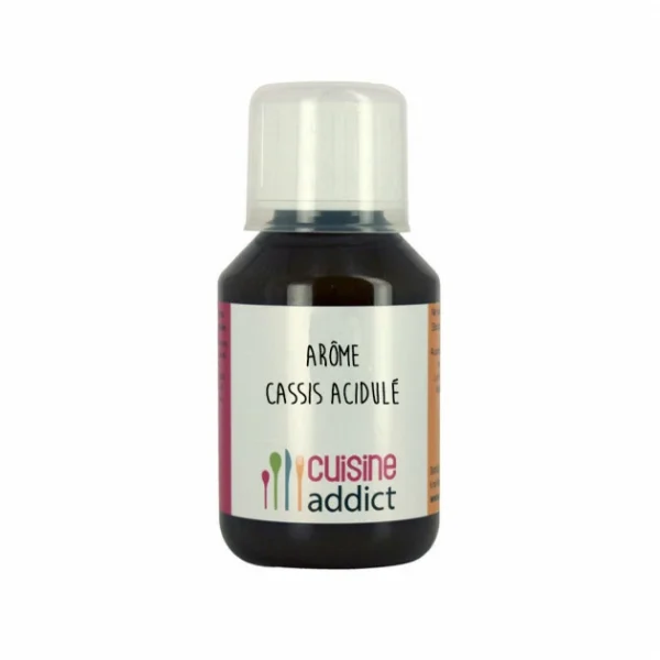 magasin pas cher Arôme Alimentaire Cassis Acidulé 115 Ml Cuisineaddict 1