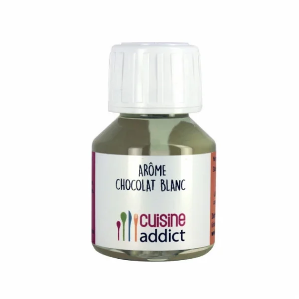 Arôme Alimentaire Chocolat Blanc 58 Ml Cuisineaddict prix pas cher 1