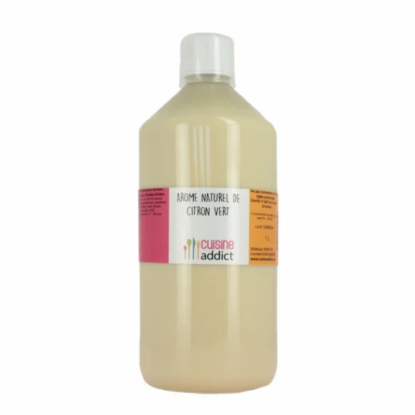 Arôme Alimentaire Naturel Citron Vert 1 L Cuisineaddict ﻿soldes 1