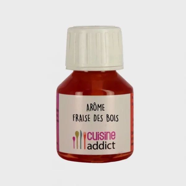 officiel Arôme Alimentaire Fraise Des Bois 58 Ml Cuisineaddict 1