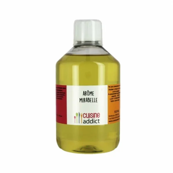 Arôme Alimentaire Mirabelle 500 Ml Cuisineaddict luxe soldes 1