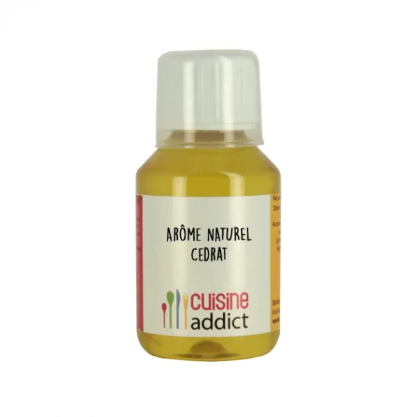 Arôme Alimentaire Naturel Cedrat 115ml Cuisineaddict magasin france 1