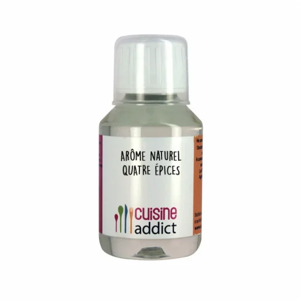 soldes en ligne Arôme Alimentaire Naturel Quatre Épices 115ml Cuisineaddict 1