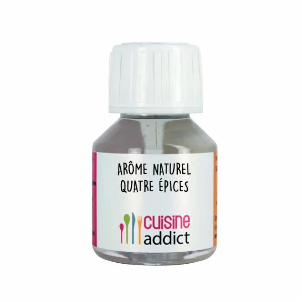 Arôme Alimentaire Naturel Quatre Épices 58ml Cuisineaddict à prix imbattables 1