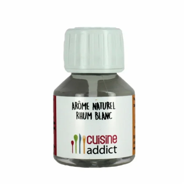 solde en ligne Arôme Alimentaire Naturel Rhum Blanc 58 Ml Cuisineaddict 1