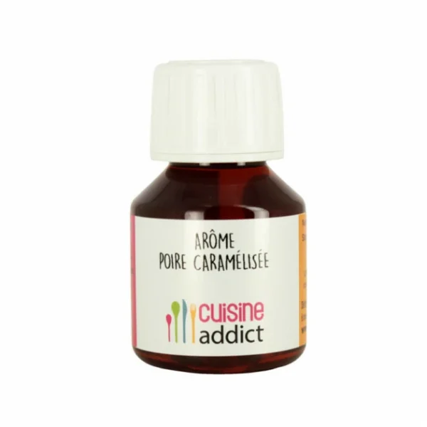 magasin en ligne Arôme Alimentaire Poire Caramélisée 58ml Cuisineaddict 1