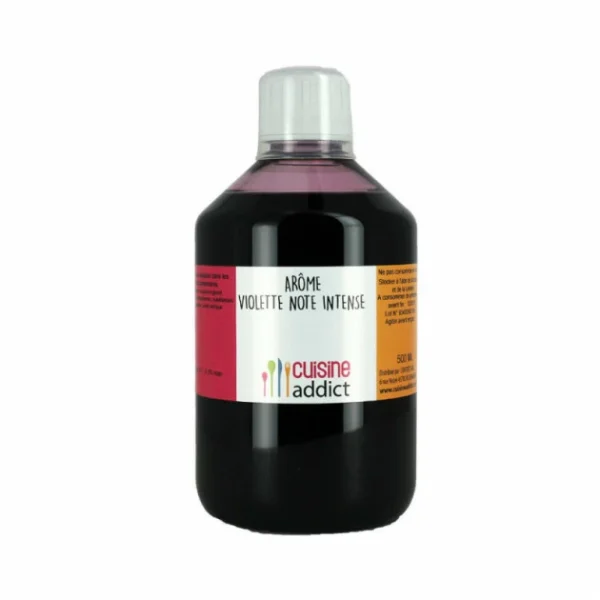 Protections acheteurs Arôme Alimentaire Violette (note Intense) 500 Ml Cuisineaddict 1