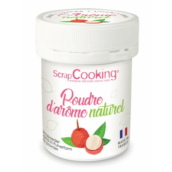 soldes magasin Arôme Naturel En Poudre Litchi 15 G Scrapcooking 1