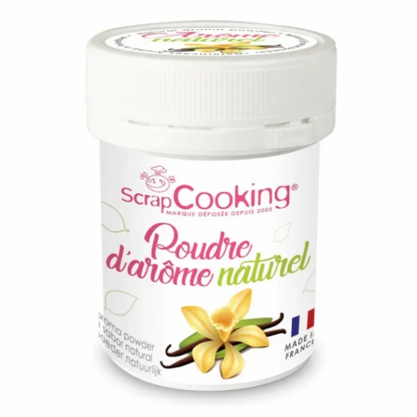 Arôme Naturel En Poudre Vanille 15g Scrapcooking boutique en france 1