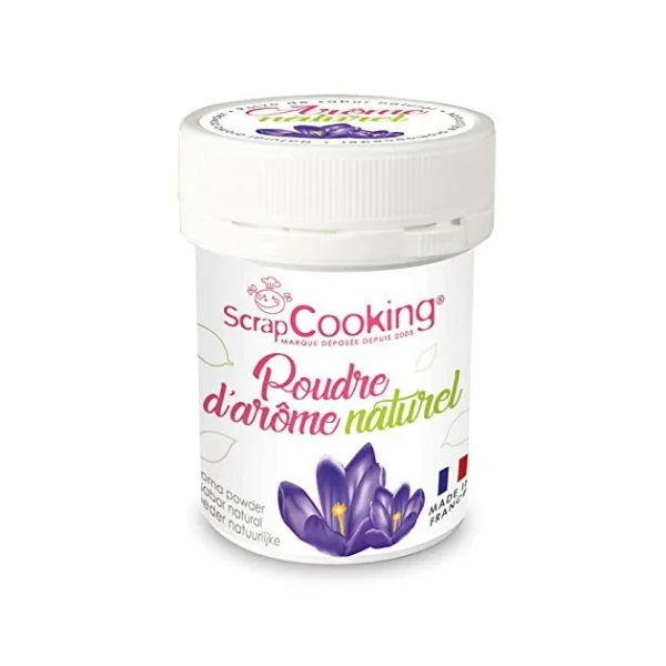 Arôme Naturel En Poudre Violette 15 G Scrapcooking garantis authentique 1