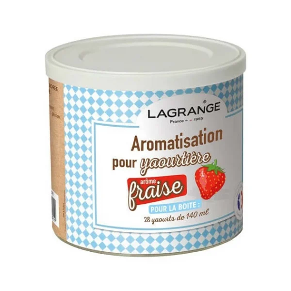 soldes luxe Arôme Pour Yaourt Fraise 500 G Lagrange 1