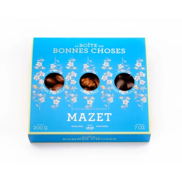 Assortiment Friandises Boîte Bonnes Choses Bleue 200 G Mazet Vente 1