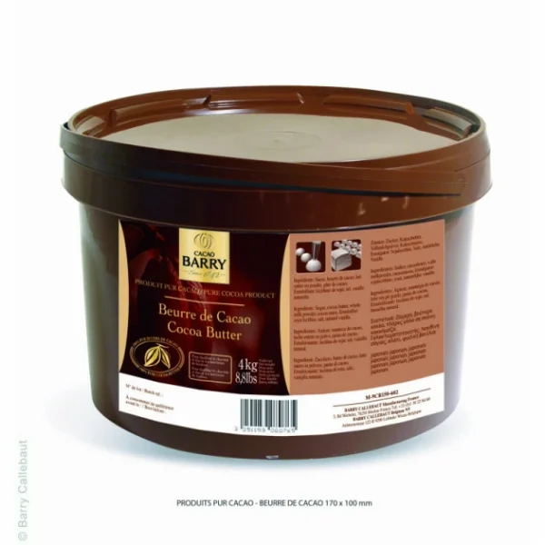 Dernières Nouveautés Beurre De Cacao 4 Kg Barry 1