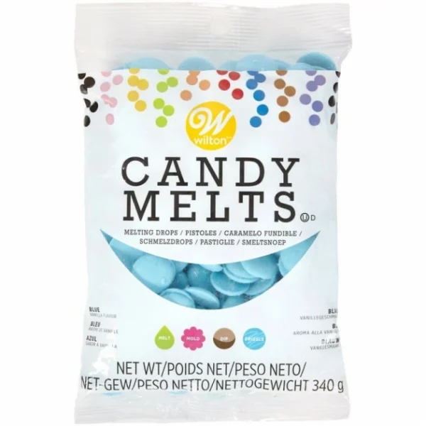 prix de gros Candy Melts Bleu 340 G Wilton 1