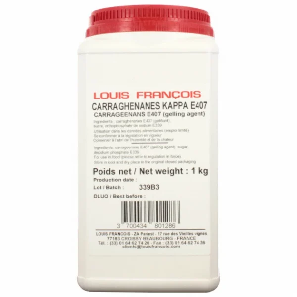 LOUIS FRANCOIS Carraghenanes De Sodium 1 Kg Louis François Dernières Nouveautés 1