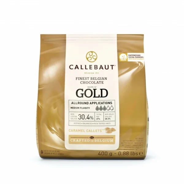 pas cher en vente Chocolat Gold 30,4% 400 G Callebaut 1