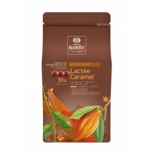 Barry Lactée Caramel, Pistoles Chocolat Couverture 31% 5 Kg le grand escompte 6