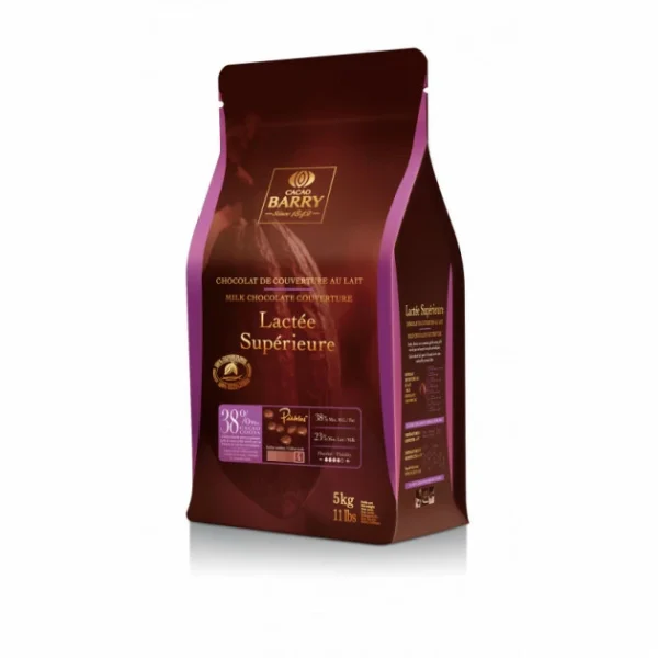 Prestation Et Rapide Barry Chocolat Lactée Supérieure 38,2% Pistoles 5 Kg 1