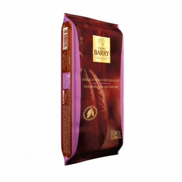 Nouvelle Collection Barry Chocolat Lactée Supérieure 38,2% Plaque 2,5 Kg 1