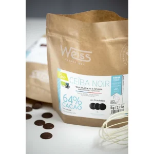 Chocolat Noir Bio 64% Ceïba 1 Kg Weiss pas cher marque 6