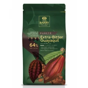 vente chaude Barry Chocolat Noir Extra-Bitter Guayaquil Pistoles 5 Kg 6