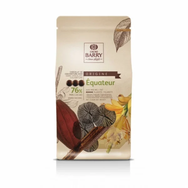 comparez les prix Barry Chocolat Noir Origine Equateur 76% 1 Kg 3