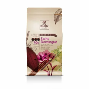 Satisfait ou Remboursé Barry Chocolat Noir Origine Saint-Domingue 70% 1 Kg 9