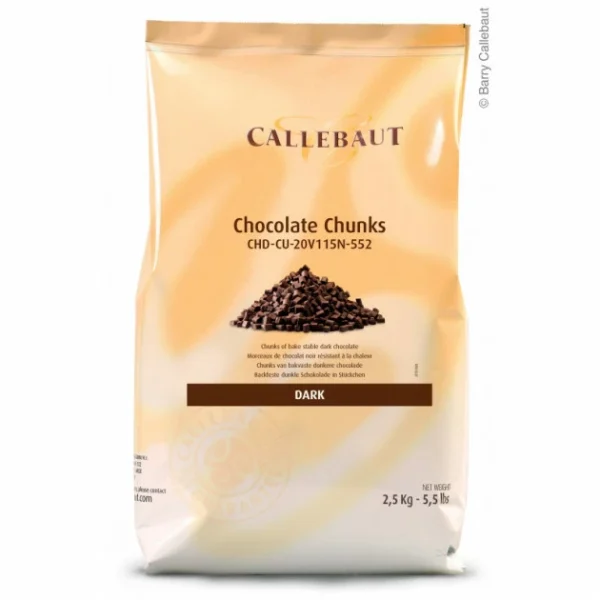 site officiel Callebaut Chunks Noir 2,5 Kg 1