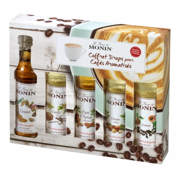 Coffret Dégustation Sirop Pour Café 5 Cl Monin achetez pas cher 1