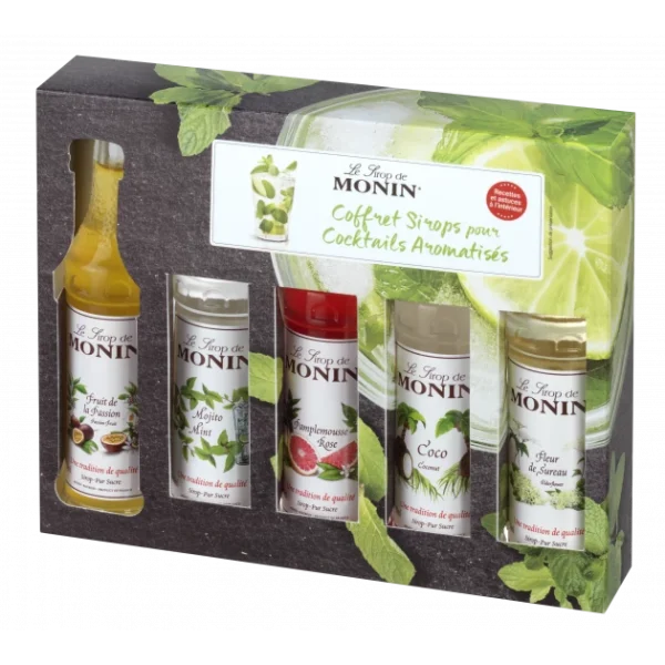 Coffret Dégustation Sirop Pour Cocktail 5 Cl Monin en ligne 1