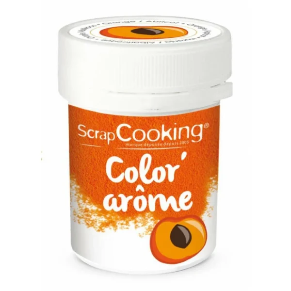 Color’Arôme Orange / Abricot 10g Scrapcooking De super promotions disponibles 1