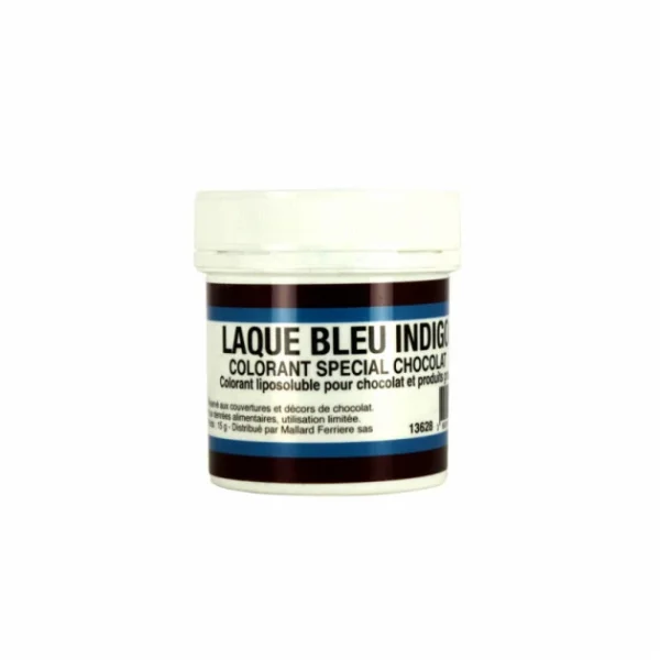 achat pas cher MALLARD FERRIERE Colorant Alimentaire Bleu Indigo E132 Poudre Liposoluble 15g 1