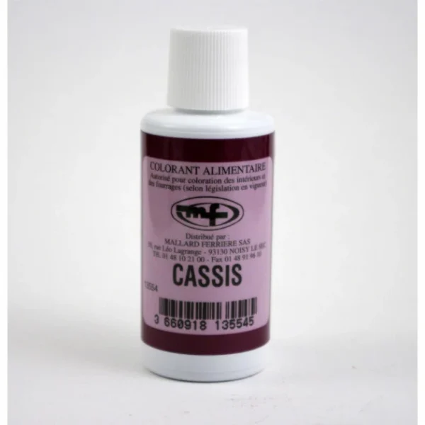 MALLARD FERRIERE Colorant Alimentaire Cassis Violet E129/E133 Liquide 100ml mode 1