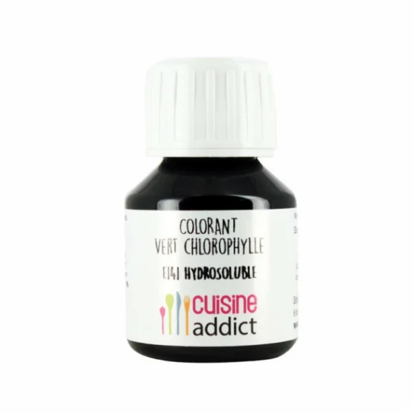 Colorant Alimentaire Naturel Vert Chlorophylle E141 Liquide 58 Ml Cuisineaddict garantis authentique 1