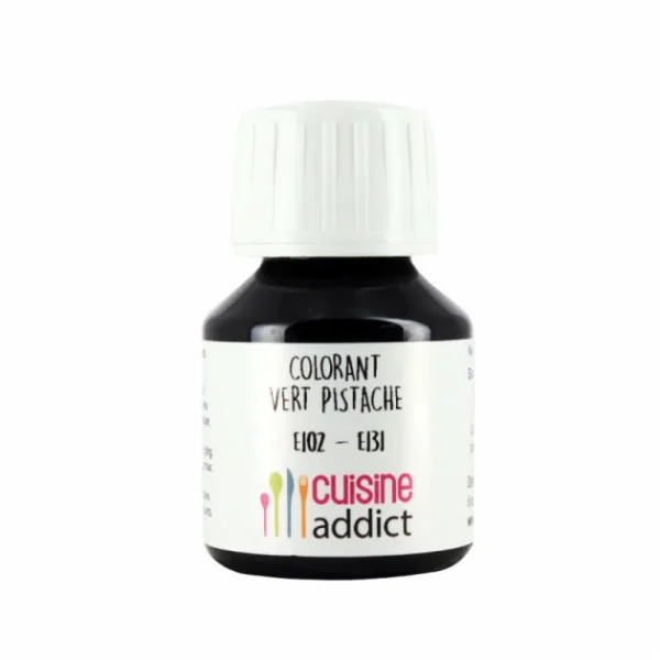 Colorant Alimentaire Vert Pistache E102/E131 Liquide 58 Ml Cuisineaddict REMISE allant jusqu. 1