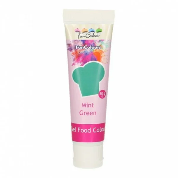 Colorant Gel Alimentaire Vert Menthe FunCakes 30 G pas cher 1