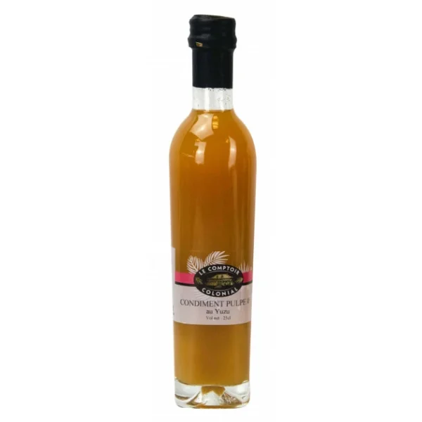 remise en ligne Condiment à La Pulpe De Yuzu 25 Cl Le Comptoir Colonial 1