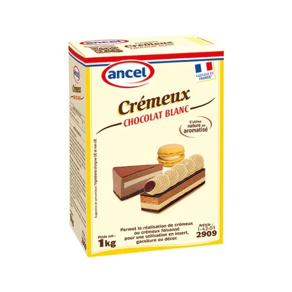 excellent qulity Crémeux Chocolat Blanc 1kg Ancel 1