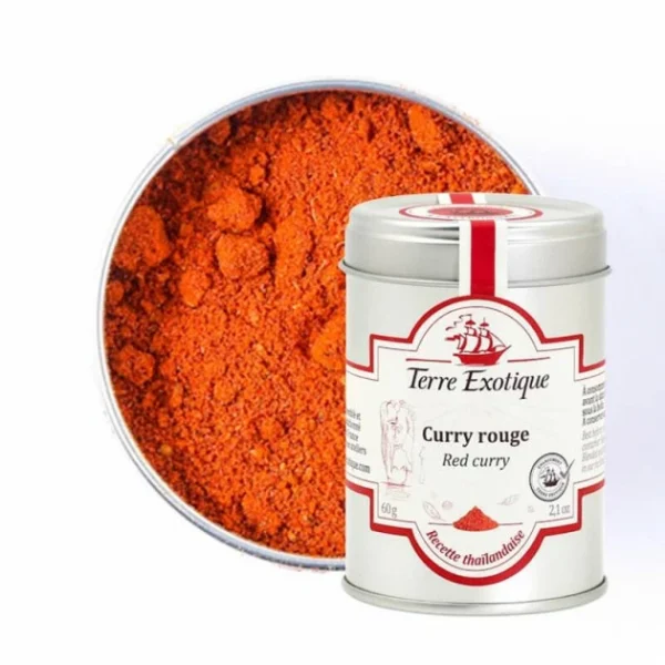 Curry Rouge 60 G Terre Exotique grossiste 1