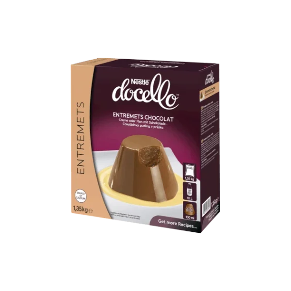 Livraison rapide Nestlé® Entremets Chocolat Nestlé Docello 1,35 Kg 1