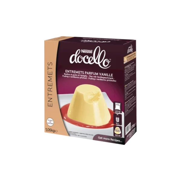 garantie de qualité Nestlé® Entremets Vanille Nestlé Docello 1,05 Kg 1