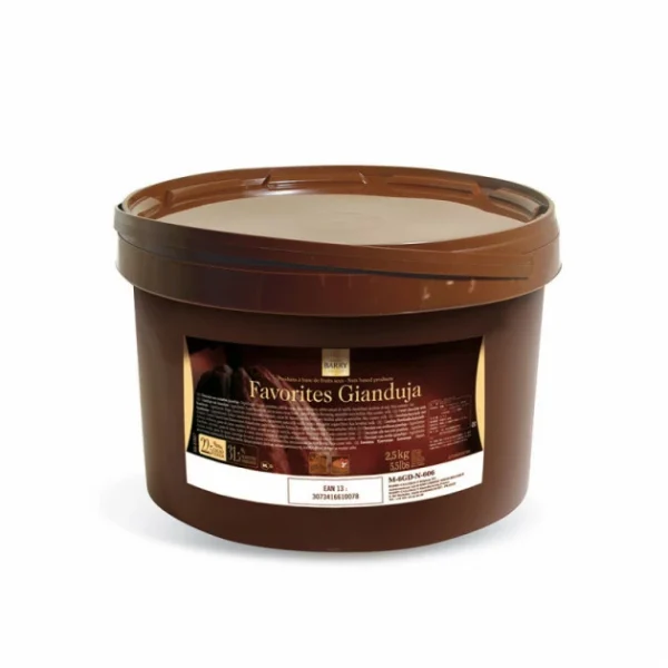 Barry Gianduja Favorites 2,5 Kg authentiques 1