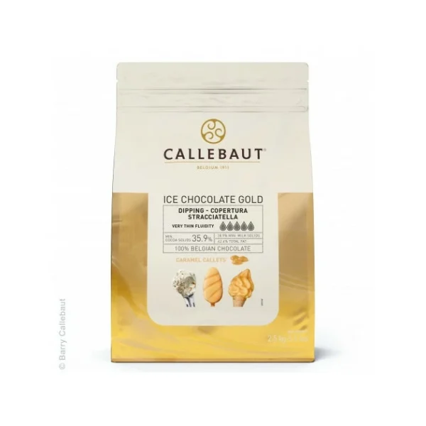 en ligne vente Ice Chocolate Gold 2,5kg Callebaut 1