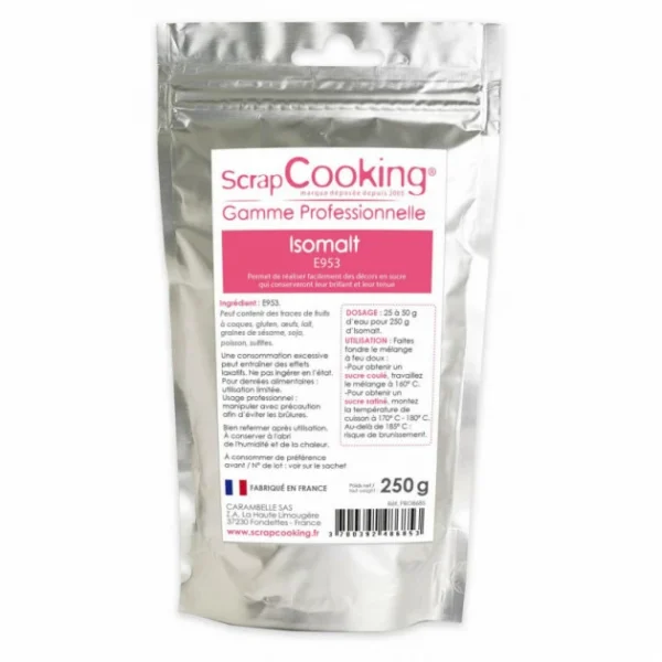 à prix imbattables Isomalt E953 250g ScrapCooking 1