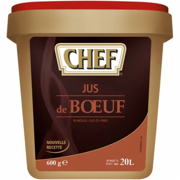 Jus De Boeuf Déshydraté 20L 600g CHEF achetez 1